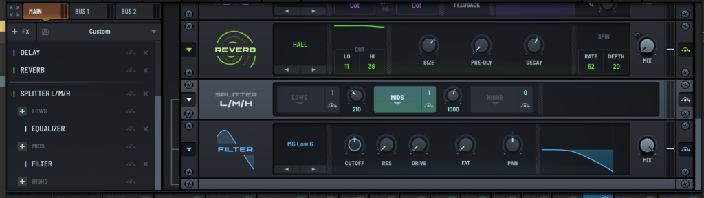 Serum 2 has multiband effects.